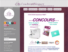 Tablet Screenshot of coudreetbloguer.org